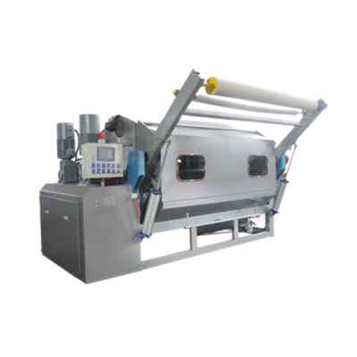 Atmospheric pressure jigger dyeing machine